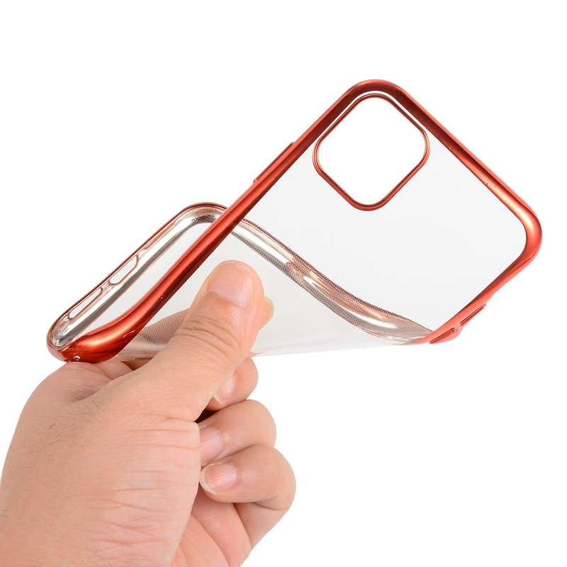 For iPhone 11 Electroplating TPU Protective Case(Black)
