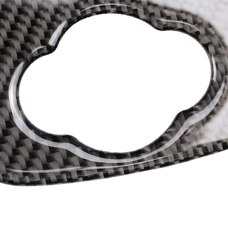 Car F Chassis Cigarette Lighter Cover Panel Carbon Fiber Decorative Sticker for BMW Mini Cooper F...