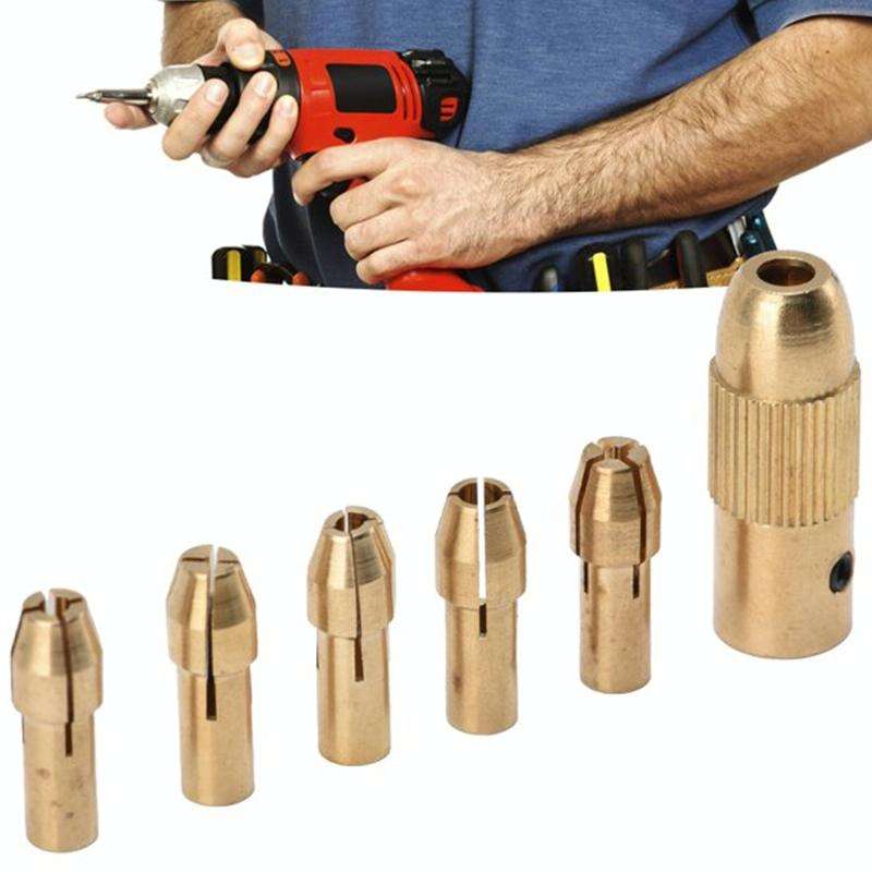 9 in 1 DIY Mini Chuck Fixture Clamp Drill Chuck Clip