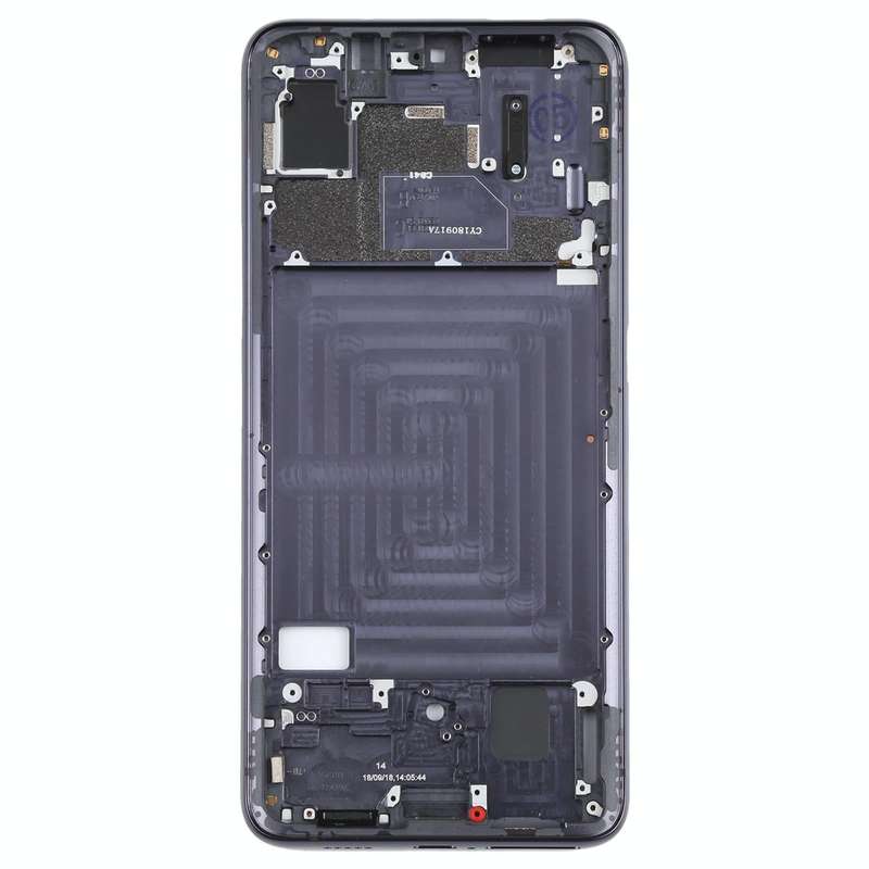 For vivo NEX S Original Middle Frame Bezel Plate(Black)