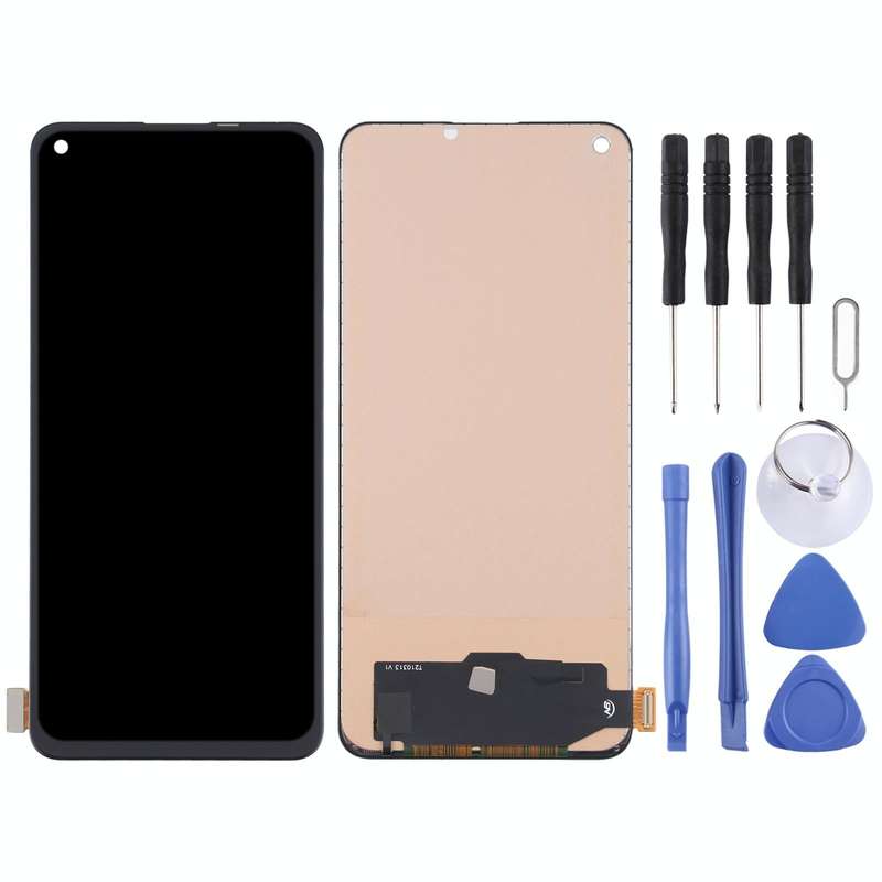TFT Material LCD Screen and Digitizer Full Assembly for OPPO Reno4 SE / Realme V15 5G / Realme 7 ...