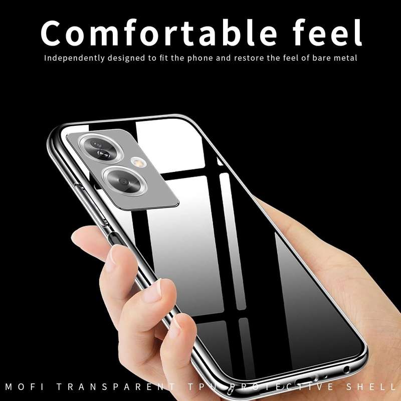 For OPPO A79 5G / A2 MOFI Ming Series Transparent Ultra-thin TPU Phone Case(Transparent)