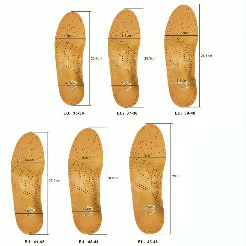 Corrected Flat Foot Arch Pad XO Leg Orthopedic Inner Eight-Shaped Corrective Insole, Size:35/36(B...