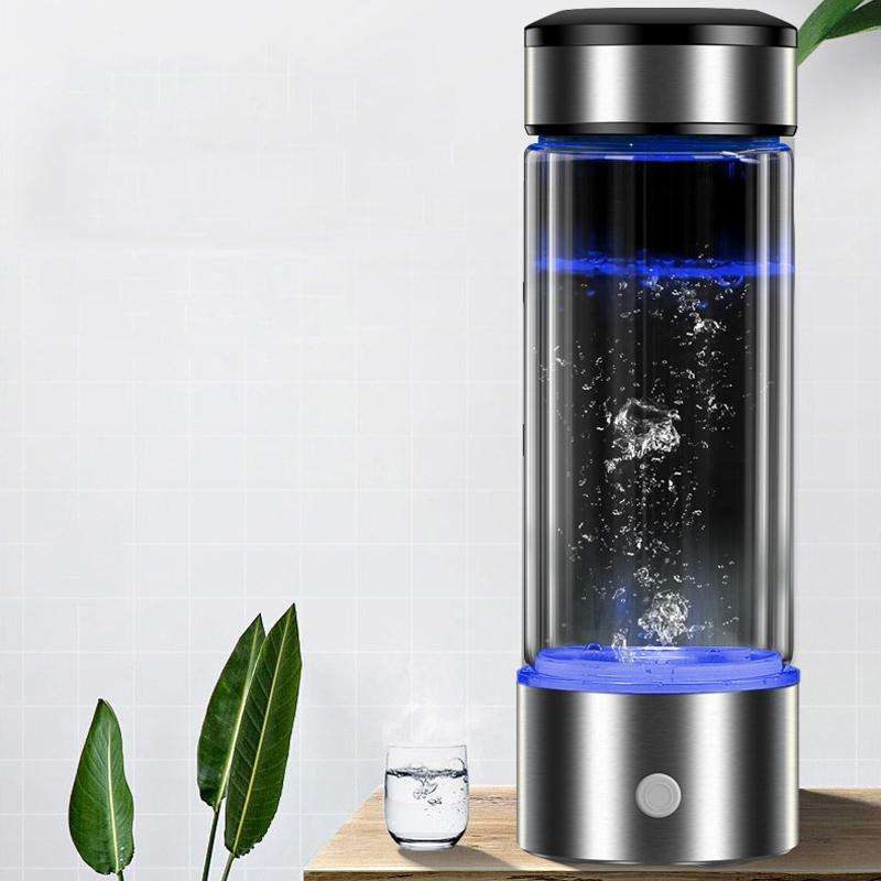 Portable Health Hydrogen-Rich Water Cup High-Concentration Negative Ion Electrolysis Generator, C...