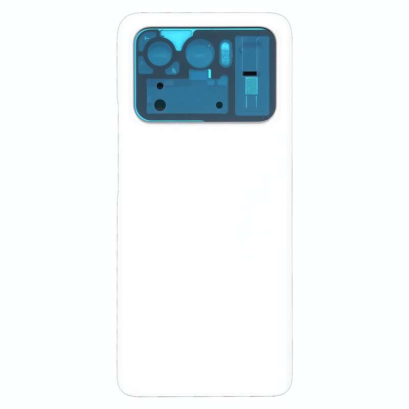 Original Ceramics Battery Back Cover for Xiaomi Mi 11 Ultra M2102K1G(White)