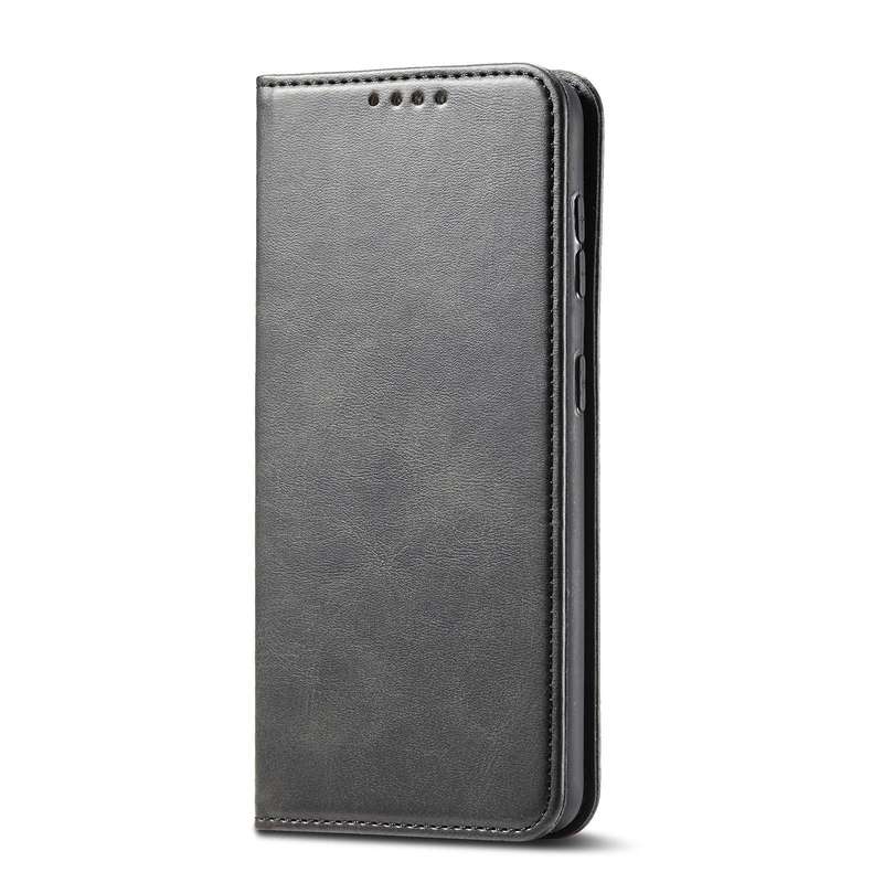For Samsung Galaxy A70 Calf Texture Magnetic Horizontal Flip Leather Case with Holder & Card Slot...