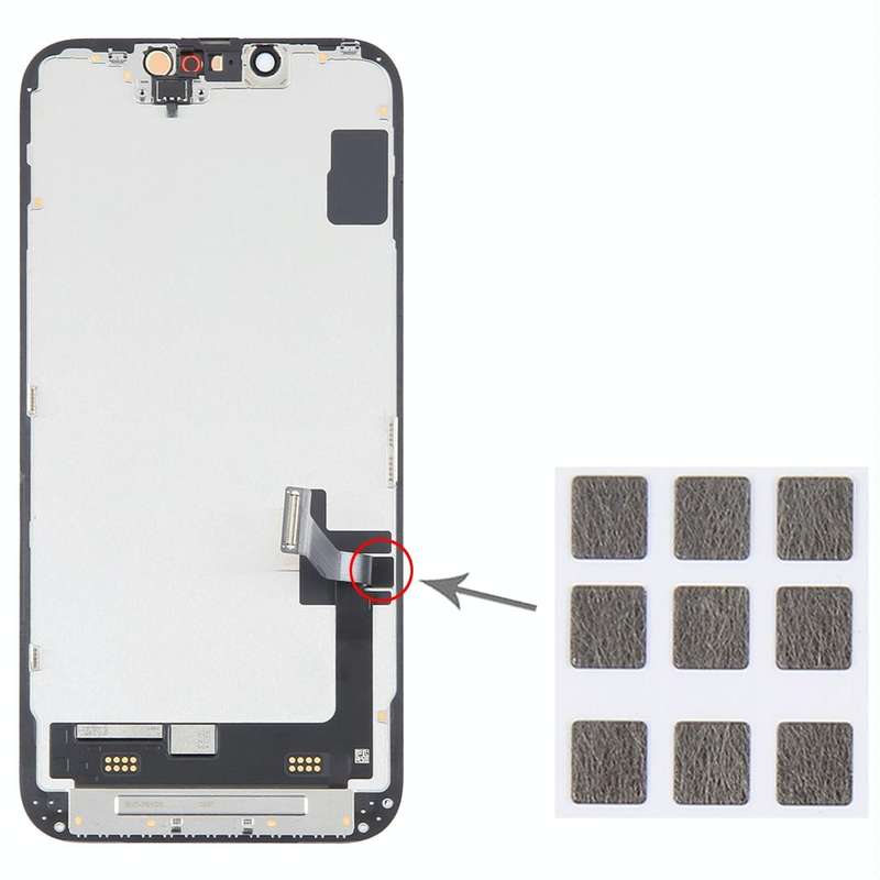 100/Set Screen Welding Stickers for iPhone 14 / 14 Plus
