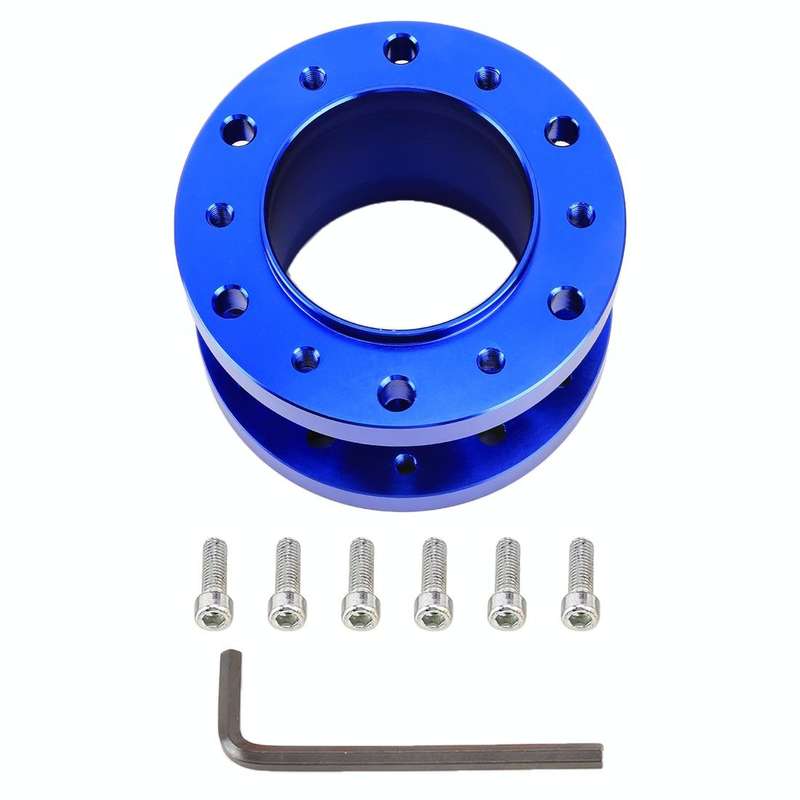Car Steering Wheel Quick Release Base Heightening Pad (Blue)