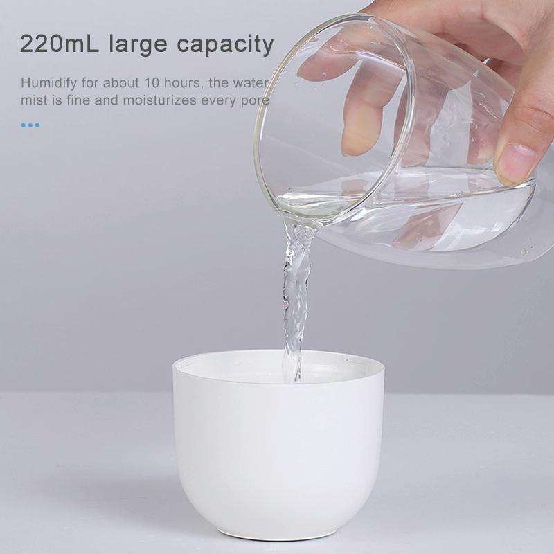 Disinfecting Humidifier USB Home Silent Bedroom Large Capacity Desktop Aroma Diffuser(Green)