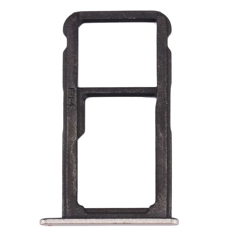For Huawei Honor 8 Lite / P8 Lite 2017 SIM Card Tray & SIM / Micro SD Card Tray(Gold)