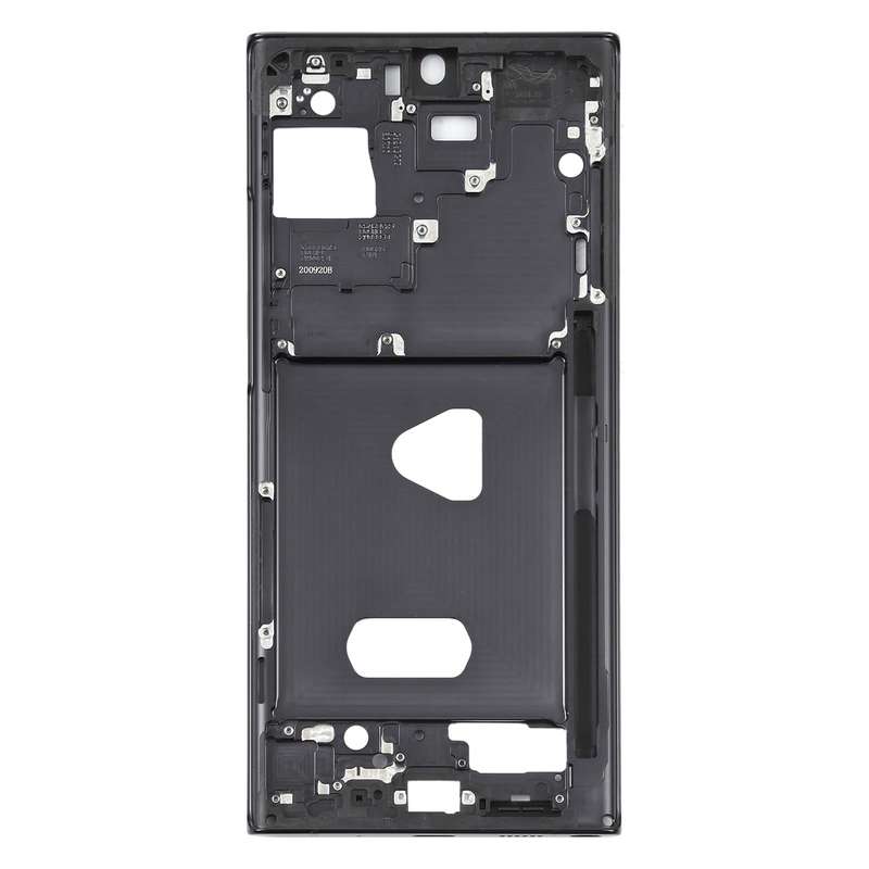 For Samsung Galaxy Note20 Ultra  Single Middle Frame Bezel Plate (Black)
