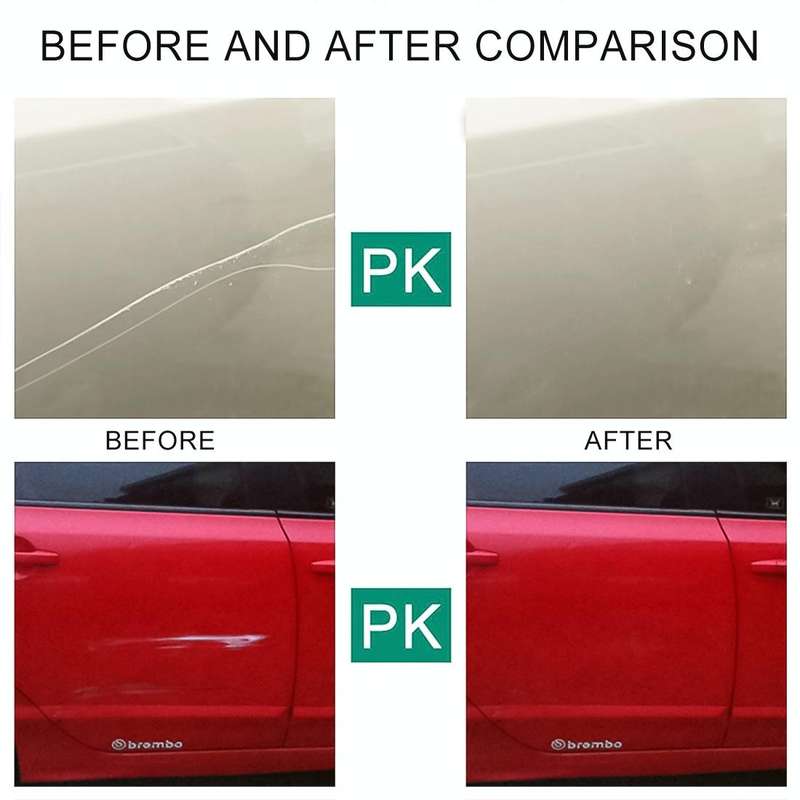 Car Scratch Repair Auto Care Scratch Remover Maintenance Paint Care Auto Paint Pen (Bright Silver)