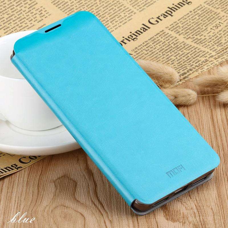 For Xiaomi RedMi 8A MOFI Rui Series Classical Leather Flip Leather Case With Bracket Embedded Ste...