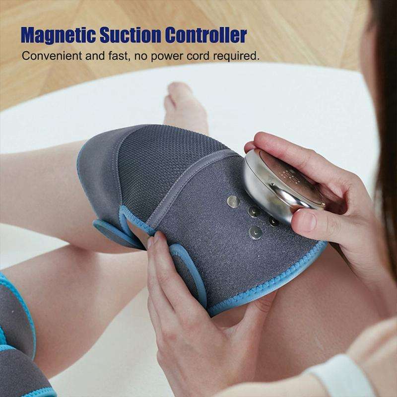 Electric Heating Therapy Knee Warm Knee Pad Brace Massage,Spec: Single With Vibration