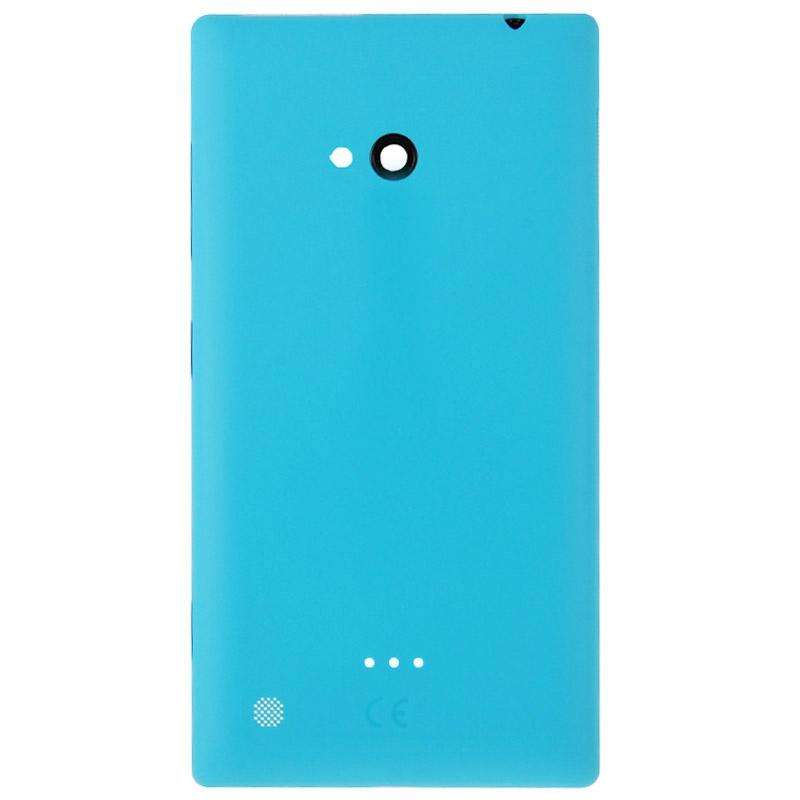 Frosted Surface Plastic Back Housing Cover for Nokia Lumia 720(Blue)