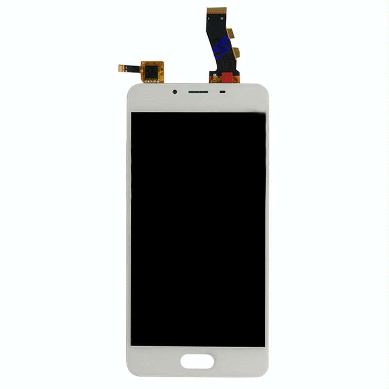 TFT LCD Screen for Meizu U10 Digitizer Full Assembly with Frame(White)