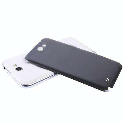 For Galaxy Note II / N7100 Original Plastic Back Cover with NFC (Dark Grey)