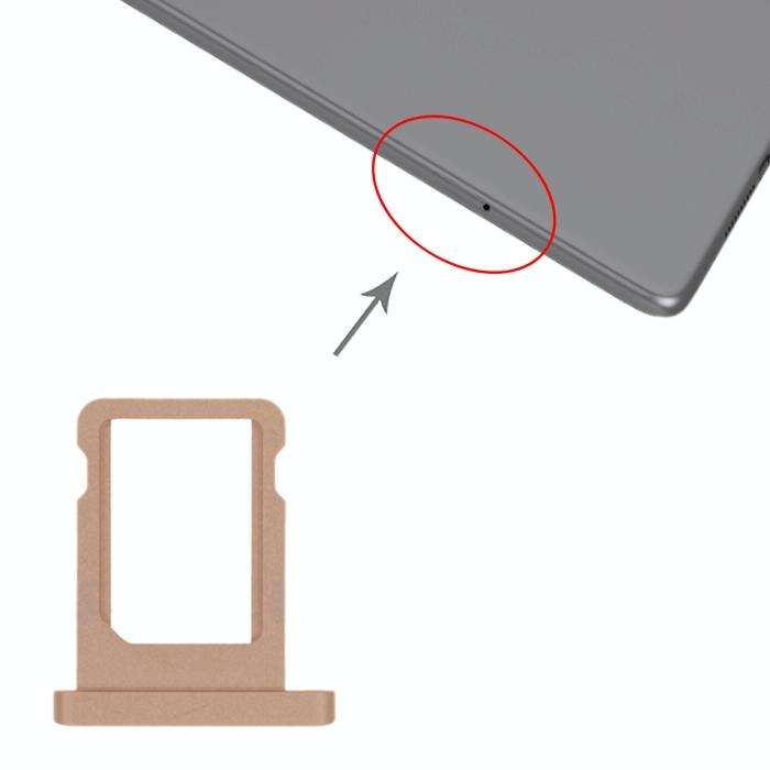 SIM Card Tray for iPad mini (2019) / mini 5 A2124 A2125 A2126 A2133(Gold)