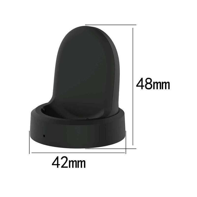 For Samsung Galaxy Watch5 / Watch5 Pro USB Vertical Magnetic Charger Holder(Green)