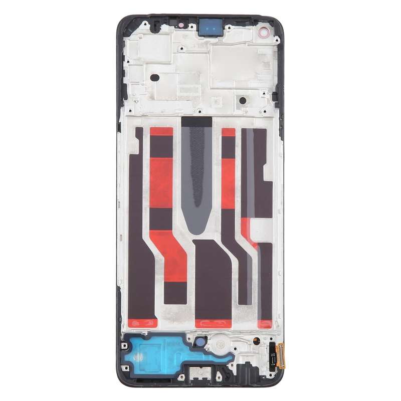 For OPPO Reno7 Lite OLED LCD Screen Digitizer Full Assembly with Frame