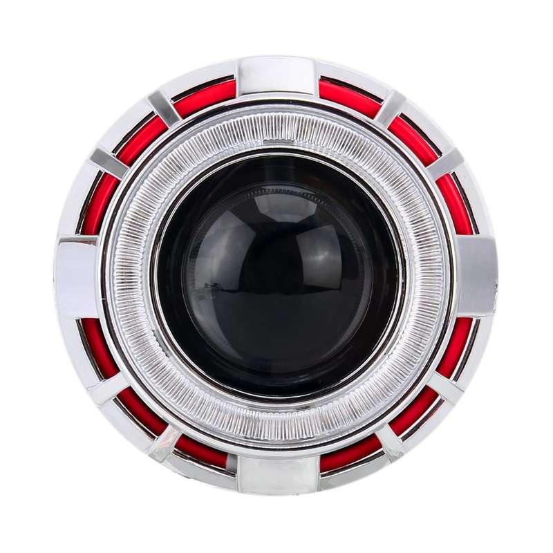 IPHCAR G262 H1 3.0 inch 12V Bi-Xenon Projector Lens Headlight with Exquisite Angle Eyes Decoratio...