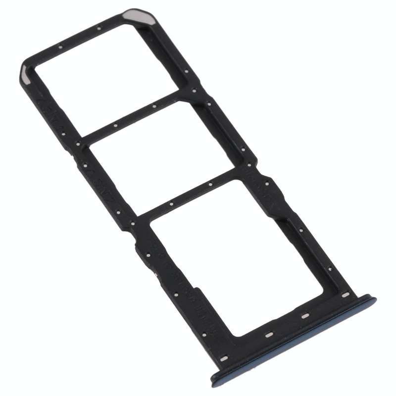 For OPPO Reno2 Z/Reno2 F  SIM Card Tray + SIM Card Tray + Micro SD card tray (Black)