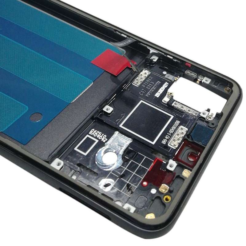 Front Housing LCD Frame Bezel for Huawei P20(Black)