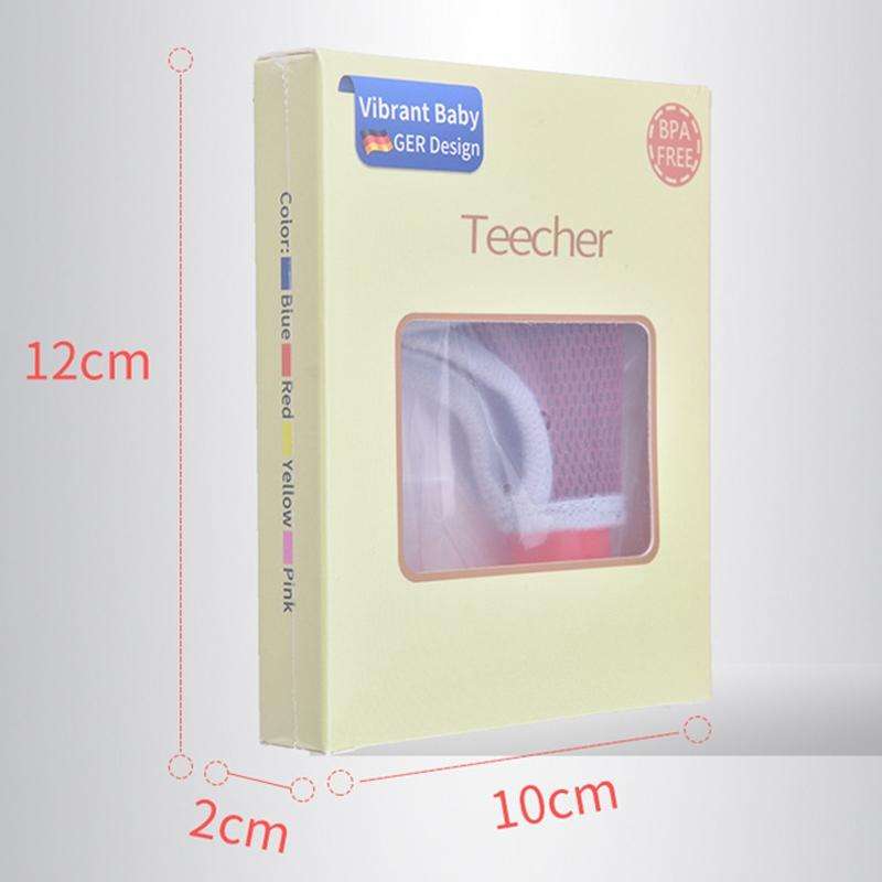 ZT001 Baby Silicone Molar Finger Cots Children Anti-Bite Hand Breathable Thumb Cots Teether Mater...