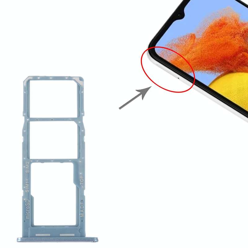 For Samsung Galaxy M14 SM-M146B Original SIM Card Tray + SIM Card Tray + Micro SD Card Tray (Baby...