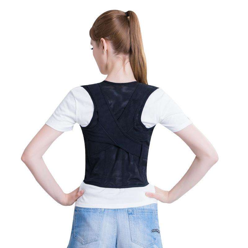 Male And Female Adult Kyphosis Correction Belt Student Sitting Posture Abdomen Correction Belt, S...