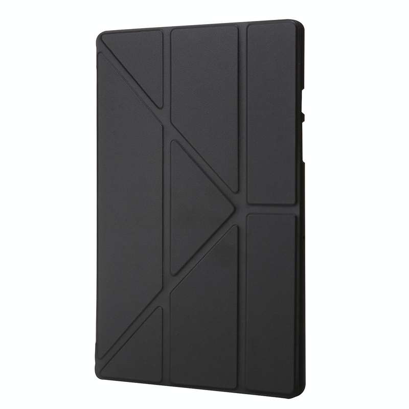 For Samsung Galaxy Tab A8 10.5 2021 Deformation Transparent Acrylic Horizontal Flip PU Leather Ta...