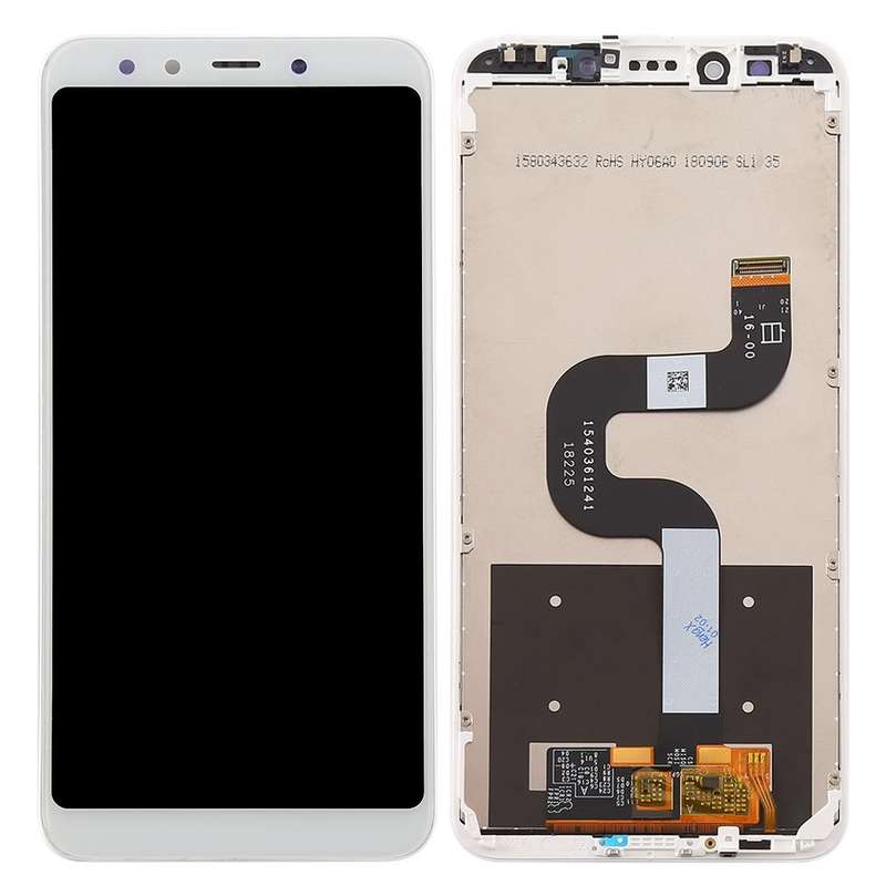 TFT LCD Screen for Xiaomi Mi 6X / A2 Digitizer Full Assembly with Frame(White)