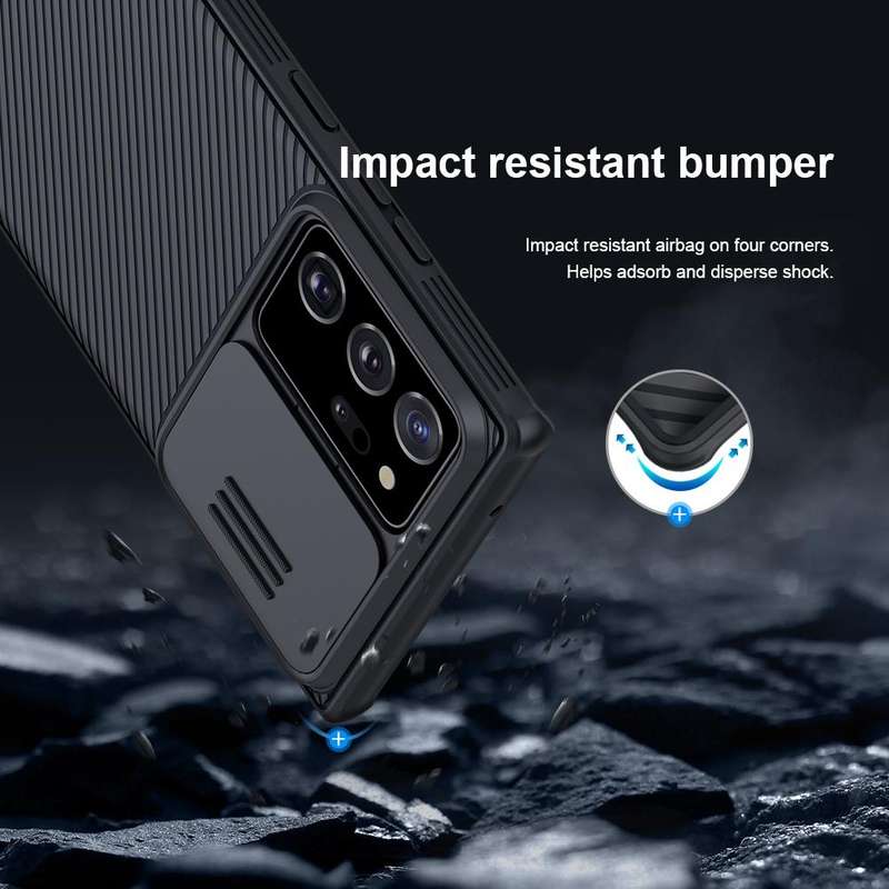 For Samsung Galaxy Note 20 Ultra NILLKIN Black Mirror Pro Series Camshield Full Coverage Dust-pro...