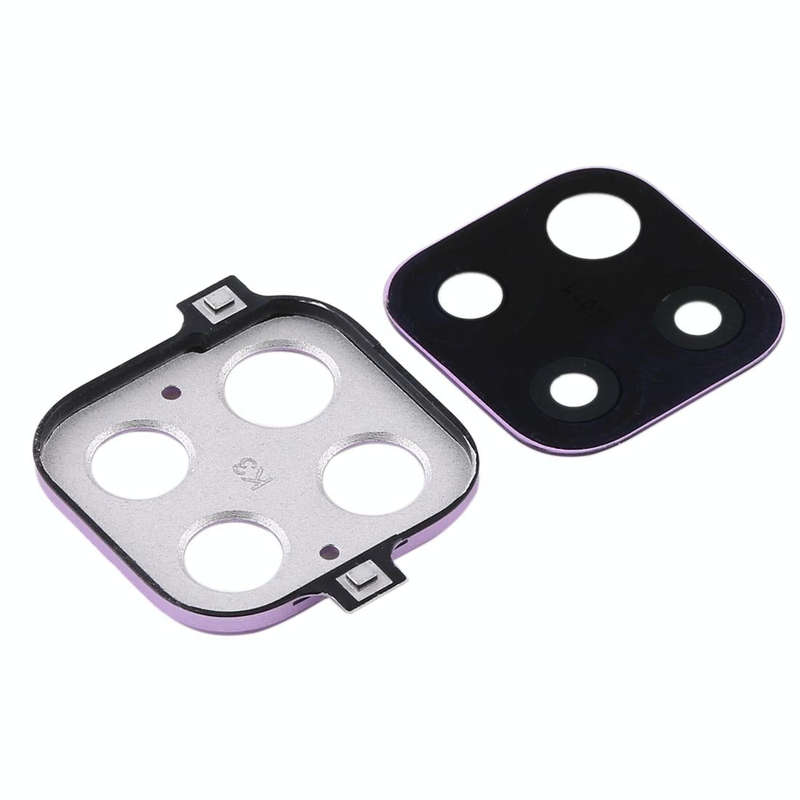 For Huawei Nova 6 SE  10pcs Camera Lens Cover (Purple)