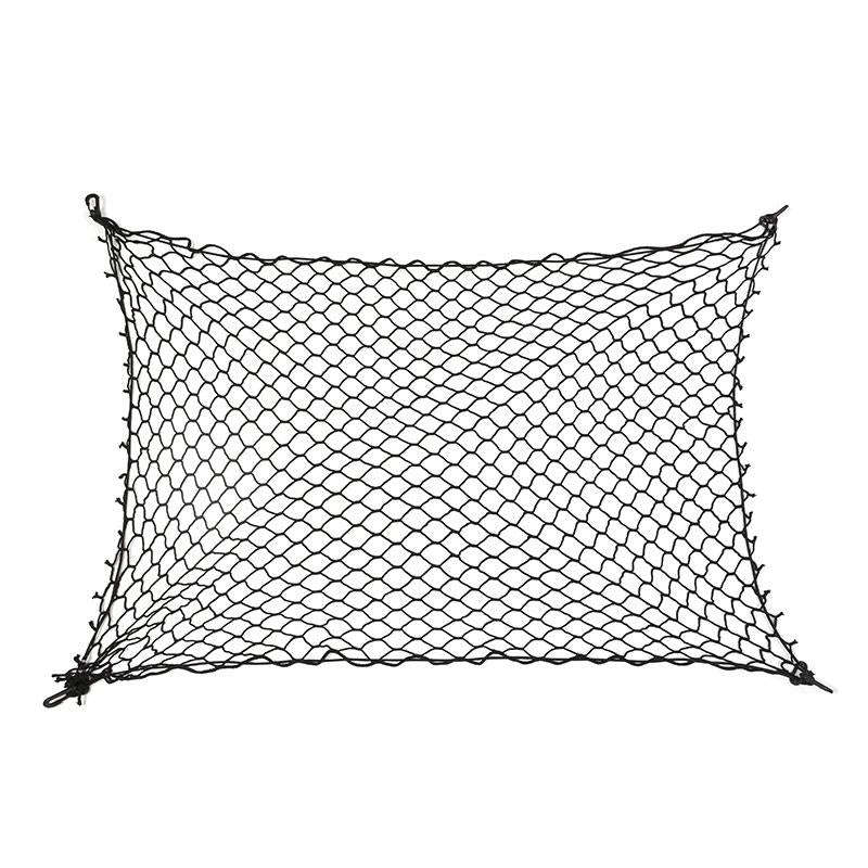 Car Pet Isolation Net Car Back Seat Dog Barrier Safety Net(120x70cm 4 Side Rubber Band)