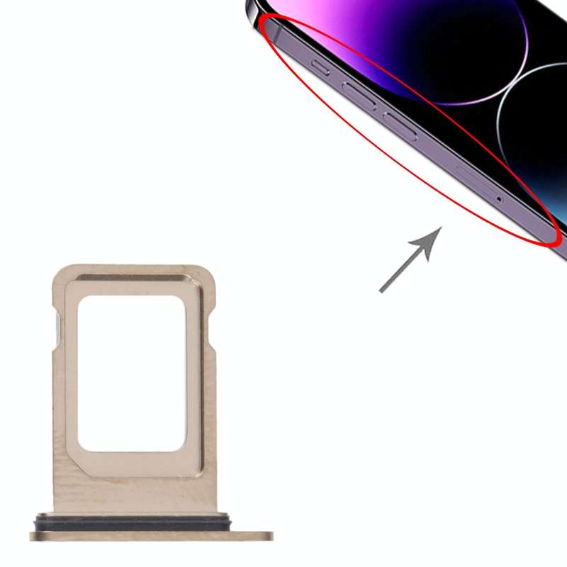 SIM Card Tray for iPhone 14 Pro (Gold)