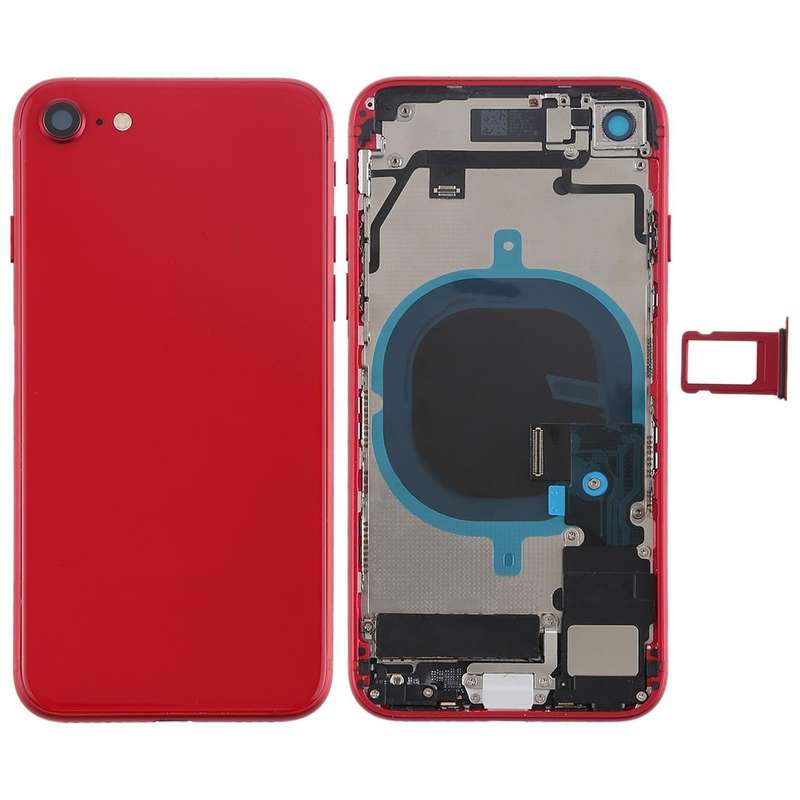 Battery Back Cover Assembly with Side Keys & Vibrator & Speaker Ringer Buzzer & Power Button + Vo...