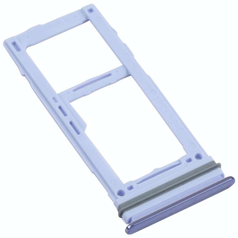 For Samsung Galaxy A52S 5G SM-A528 SIM Card Tray + SIM Card Tray / Micro SD Card Tray (Purple)
