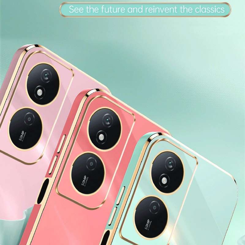 For Honor Play 50 Plus 5G XINLI Straight Edge 6D Electroplate TPU Phone Case(Black)
