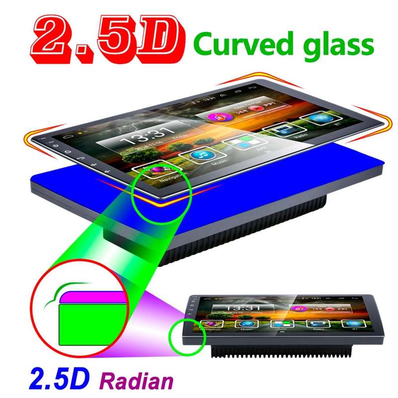 HD 10.1 inch Universal Car Android 8.1 Radio Receiver MP5 Player, Support FM & Bluetooth & TF Car...