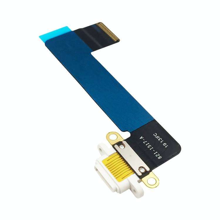 Tail Connector Charger Flex Cable for iPad mini 1 / 2 / 3(White)