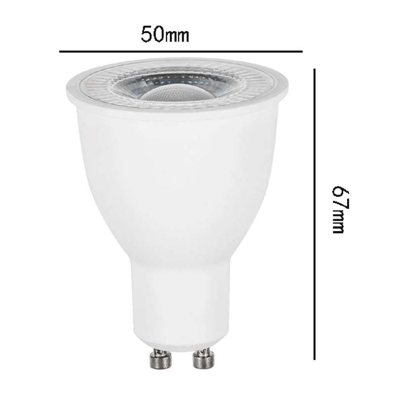 GU10 8W SMD 2835 16 LEDs 4000-4500K High Brightness No Flicker Lamp Cup Energy-saving Spotlight, ...