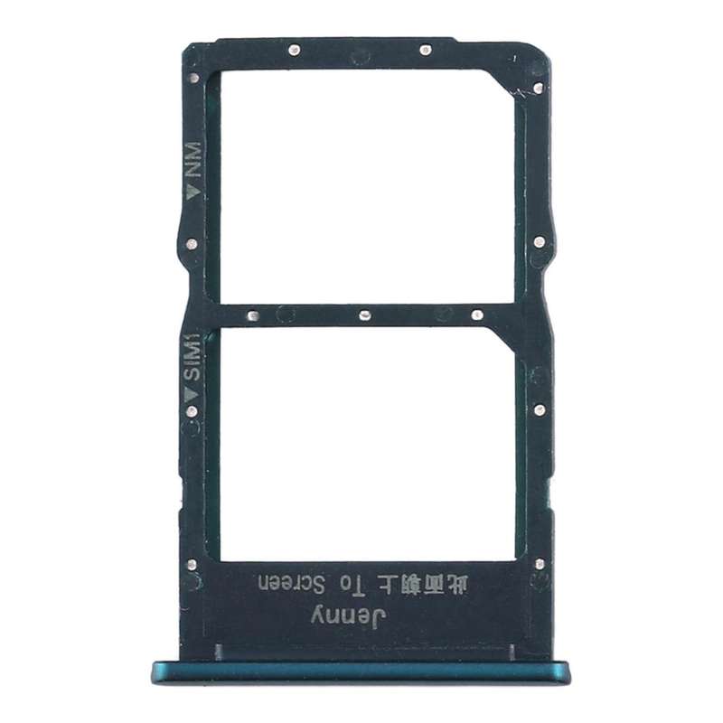 SIM Card Tray + NM Card Tray for Huawei Nova 6 SE (Green)