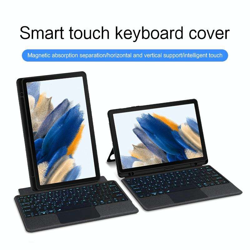 For Samsung Galaxy Tab A8 10.5inch X200 YJ-X200 Split Bluetooth Keyboard Leather Tablet Case