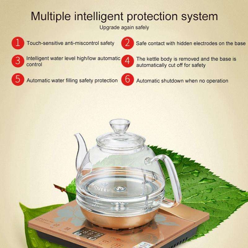 KAMJOVE H7 Yongquan Type Tea Art Stove Automatic Water Heating Electric Kettle, Specification:CN ...