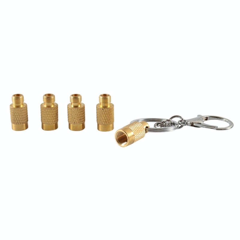 A6633 Offroad Vehicles 4 in 1 Brass Tire Deflation Tool Tire Exhaust Valve with Valve Core