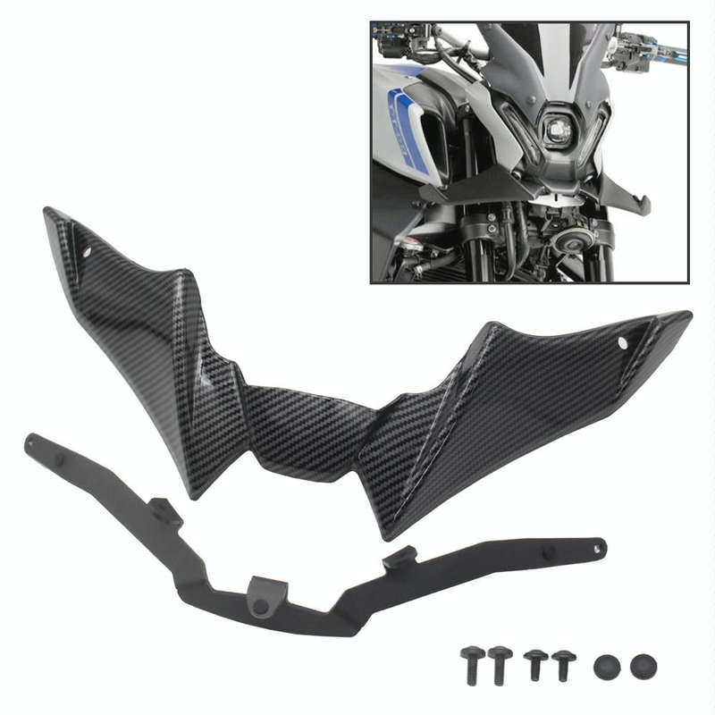 For Yamaha MT-09 2021-2023 Motorcycle Sport Downforce Naked Forntal Spoilers Aerodynamic Wing Def...