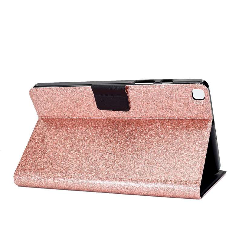 For Samsung Galaxy Tab A7 Lite T220 Glitter Horizontal Flip Leather Case with Holder & Card Slots...