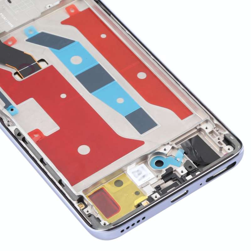 Original LCD Screen for Huawei Nova 8i Digitizer Full Assembly with Frame(Purple)