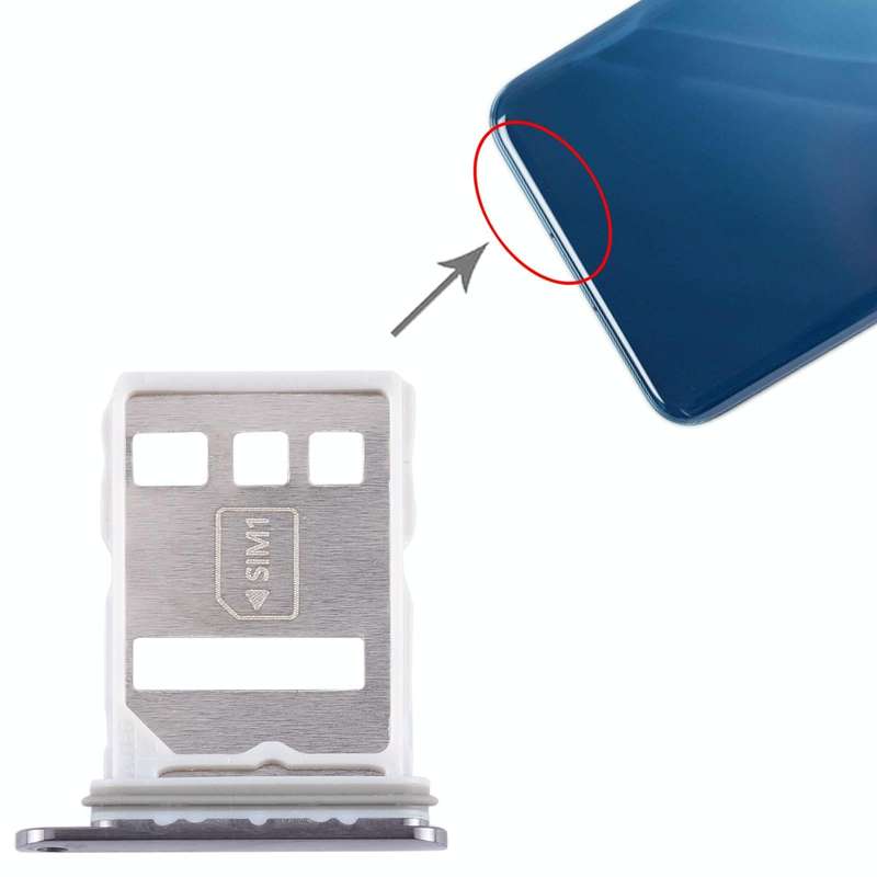 For Huawei P60 Art SIM + NM Card Tray (Black)